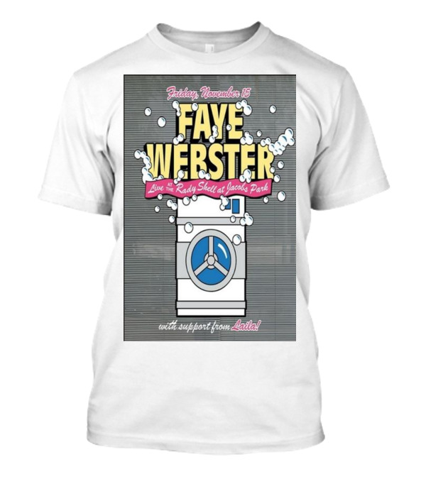 Friday November 15 Faye Webster Live At The Rady Shell At Jacobs Park With Support From Lala T-Shirt
