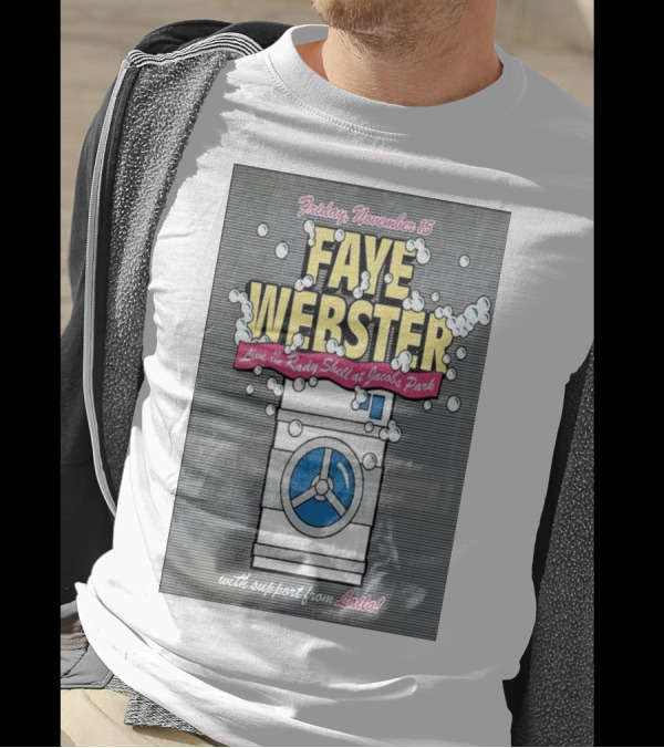 Friday November 15 Faye Webster Live At The Rady Shell At Jacobs Park With Support From Lala T-Shirt