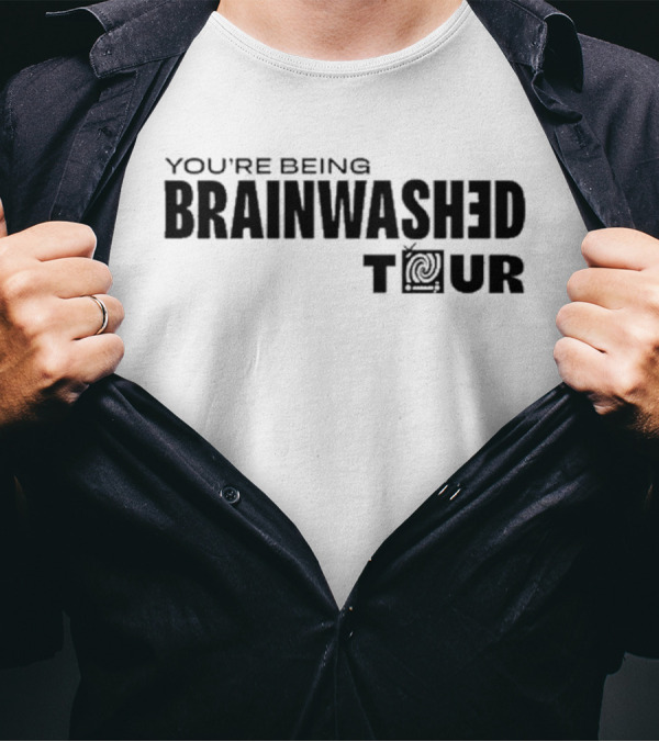 YOU'RE BEING BRAINWASHED TOUR Spiral T-Shirt