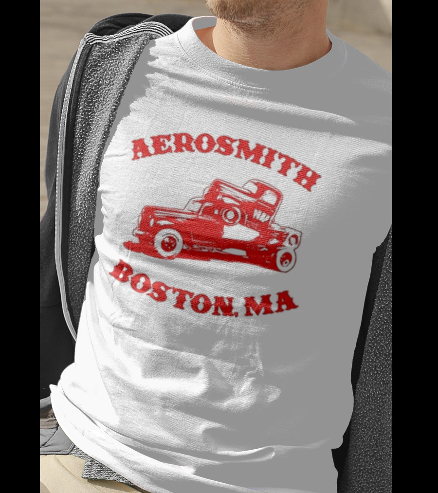 Aerosmith Boston MA Pump T-Shirt