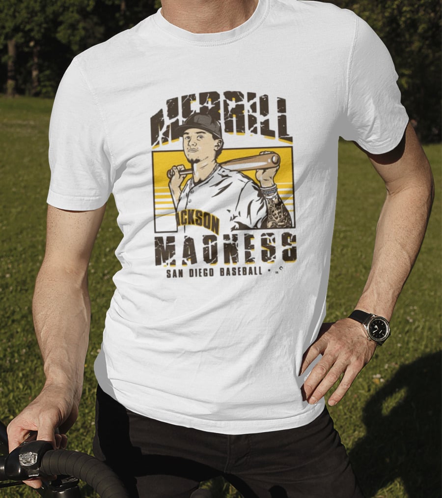 Jackson Merrill Madness San Diego Baseball T-Shirt