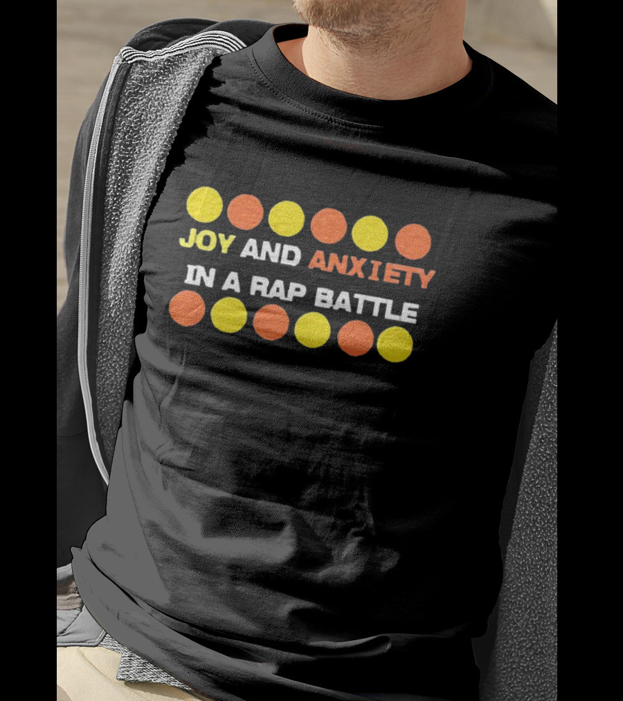 Joy And Anxiety In A Rap Battle Circles T-Shirt
