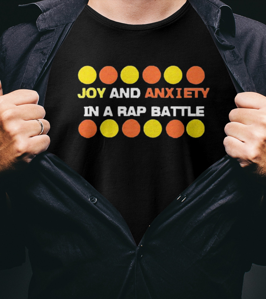 Joy And Anxiety In A Rap Battle Circles T-Shirt
