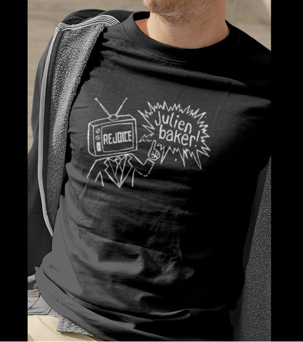 Julien Baker Rejoice TV Head Figure In Suit T-Shirt