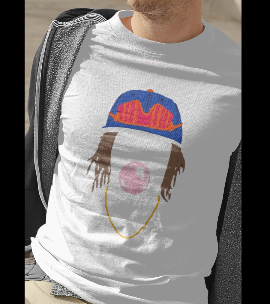 NY LA We Gotta Believe Styling With Cap And Bubblegum T-Shirt