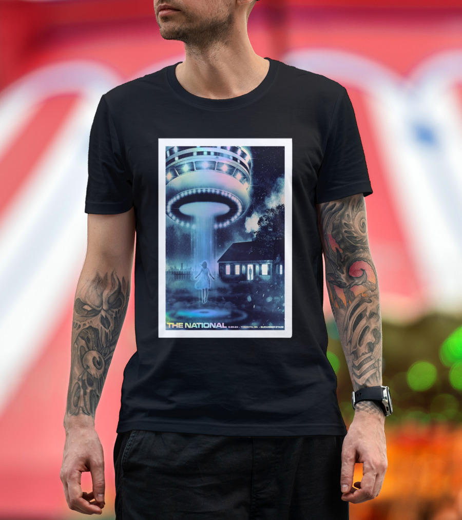 The National Sept 20 2024 Toronto ON Spaceship T-Shirt