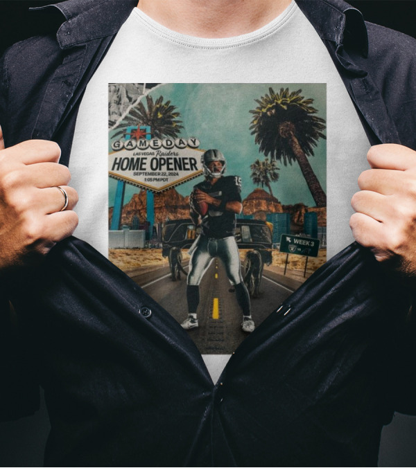 Week 3 Las Vegas Raiders Home Opener Gameday September 22 2024 1:05 PM PDT Modelo T-Shirt