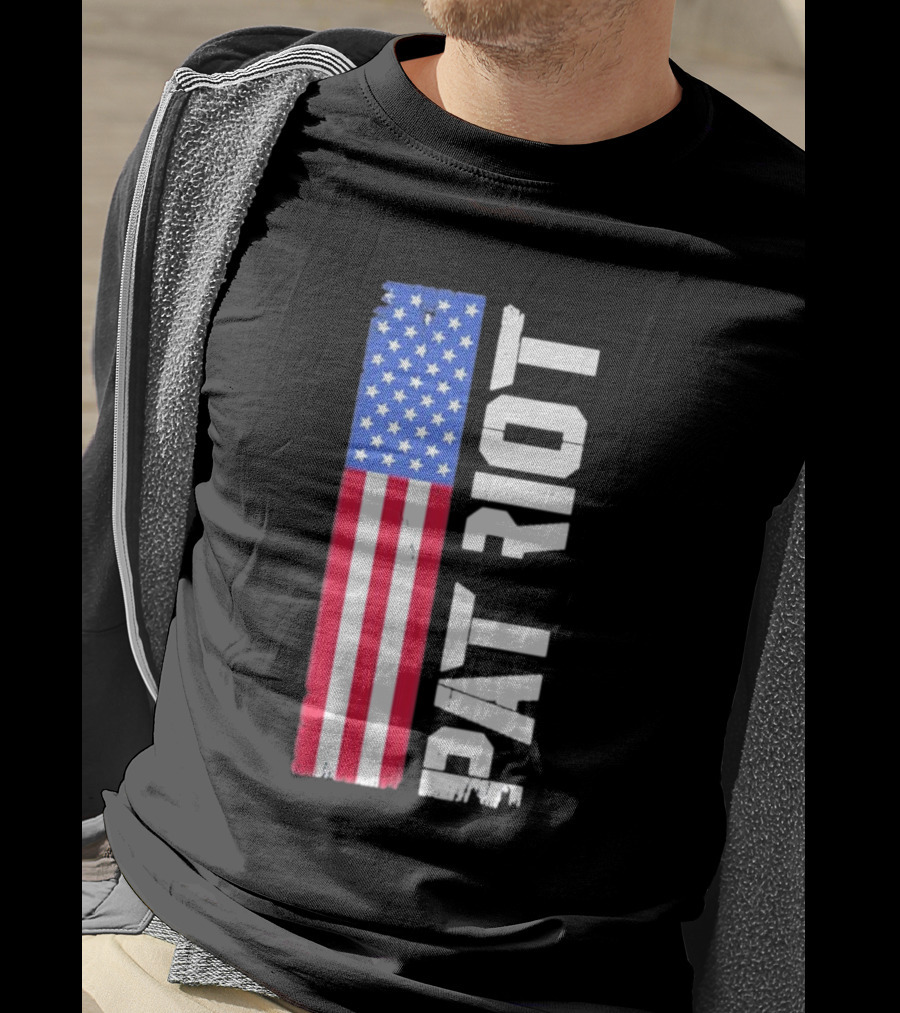 13 Fifty Old Glory Patriot American Flag T-Shirt