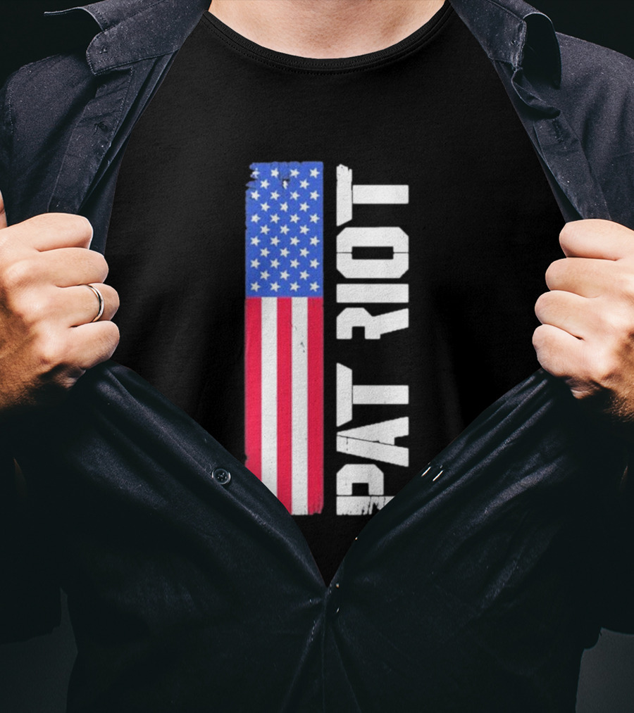 13 Fifty Old Glory Patriot American Flag T-Shirt