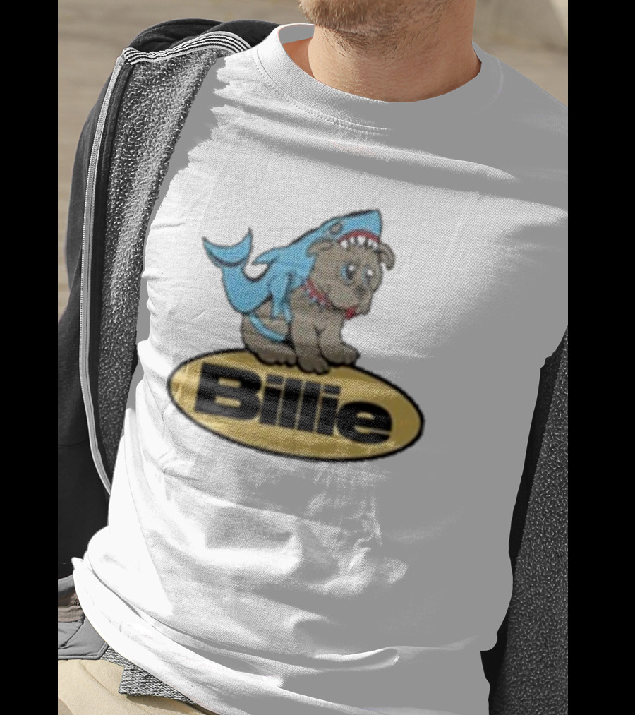 Billie Eilish Shark Puppy Raglan T-Shirt