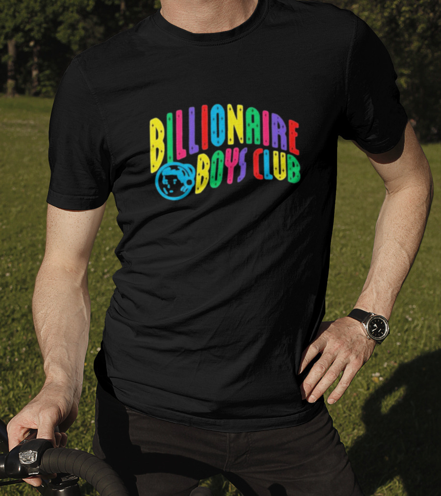Billionaire Boys Club Kids Colorful Arch Logo With Astronaut T-Shirt