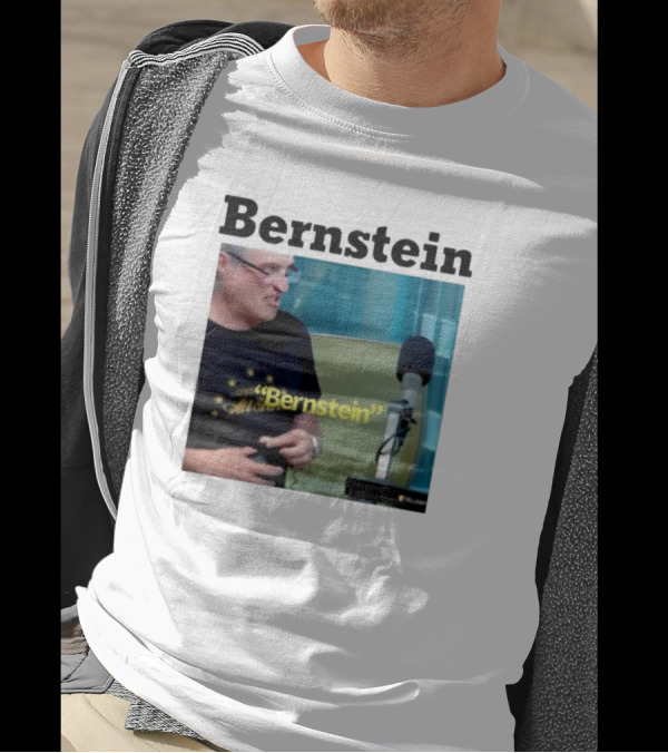 Bernstein Snarky Reply In Radio Studio Scene Featuring Microphone T-Shirt