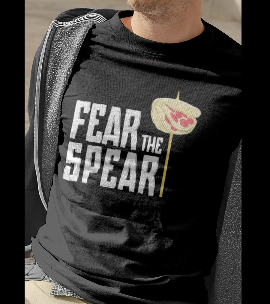 Detroit Tigers Fear The Spear Pizza T-Shirt