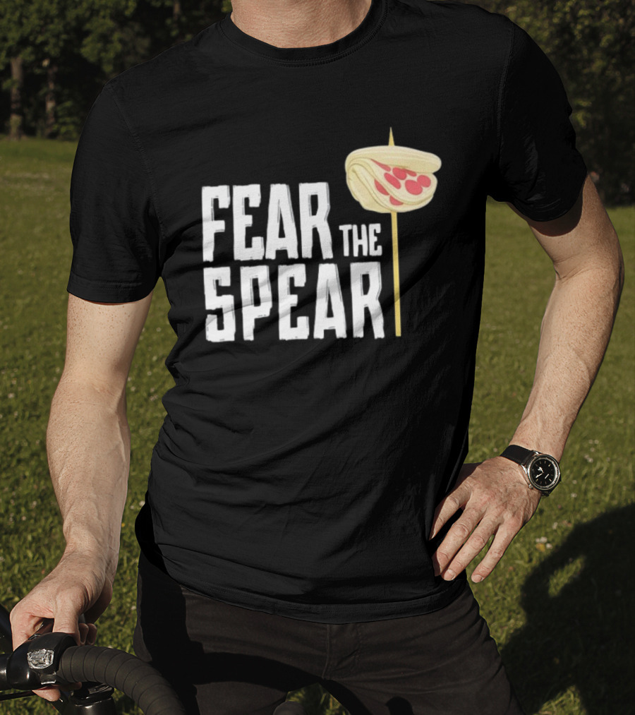 Detroit Tigers Fear The Spear Pizza T-Shirt