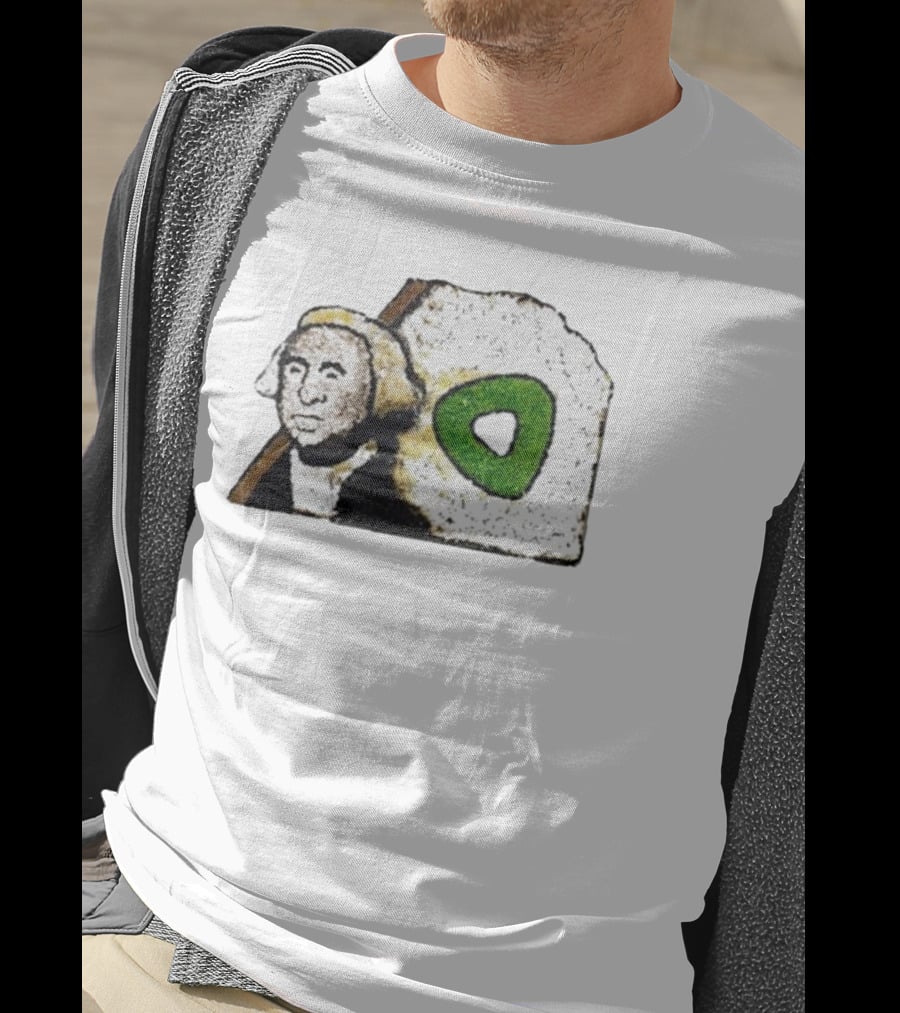 Eric John Pizza Revolution George Washington Icon Mashup T-Shirt
