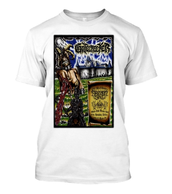Gatecreeper October 13 2024 White Oak Music Hall Houston Texas Main St Event T-Shirt