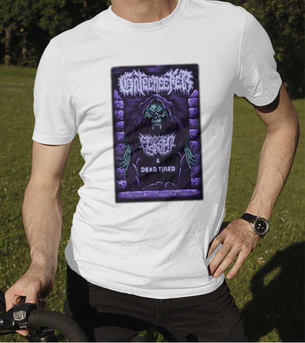 Gatecreeper Frozen Soul Dead Tired September 30 Axis Club Toronto T-Shirt