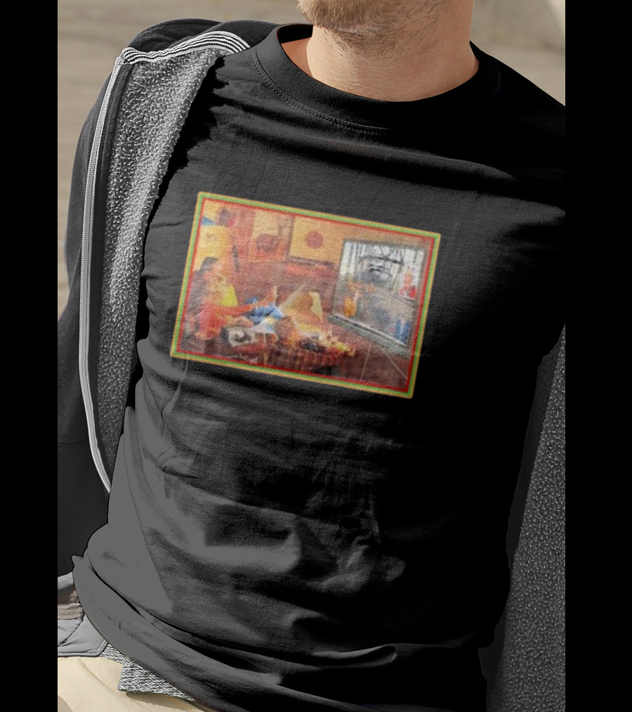 General Sam Pewdiepie Bridge Incident Retro Gamer Scenario T-Shirt