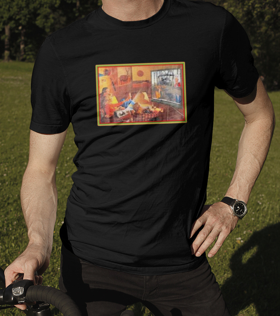 General Sam Pewdiepie Bridge Incident Retro Gamer Scenario T-Shirt