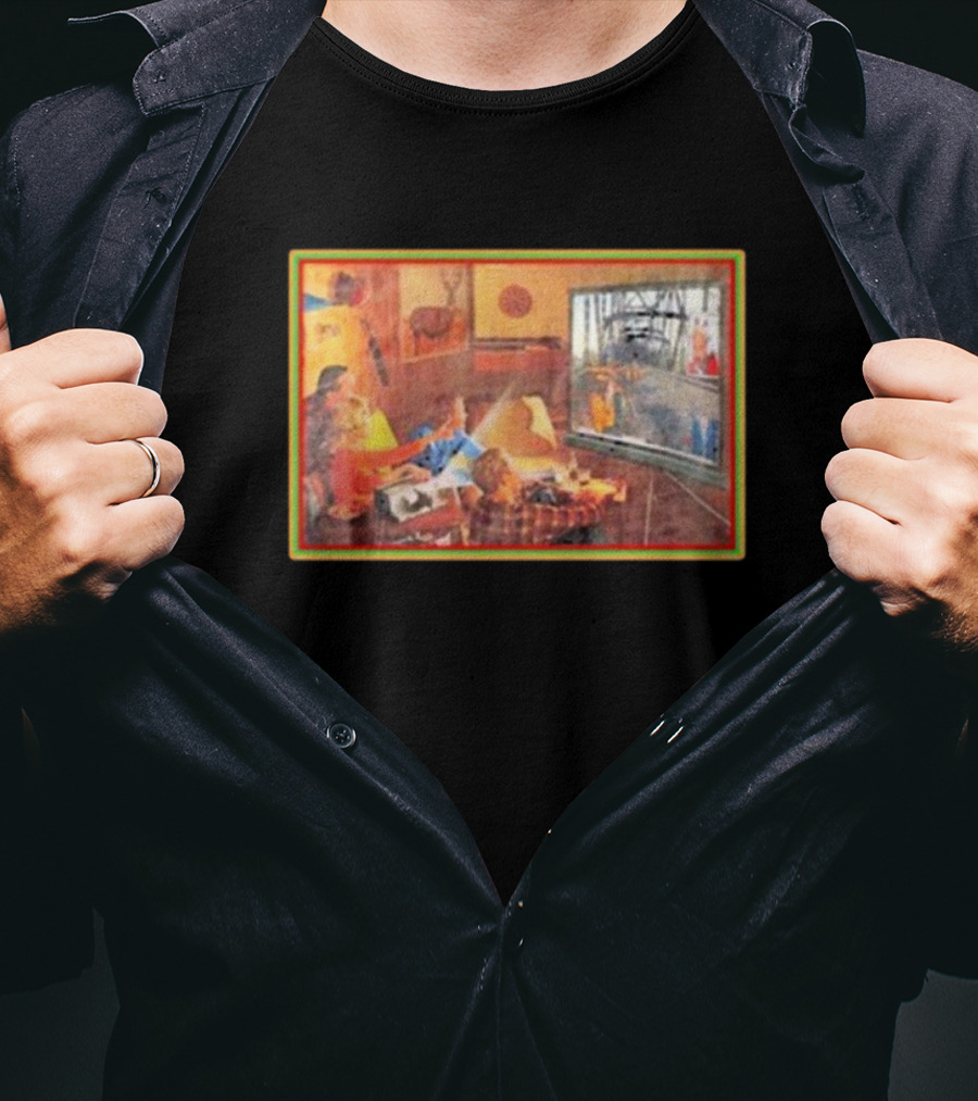 General Sam Pewdiepie Bridge Incident Retro Gamer Scenario T-Shirt