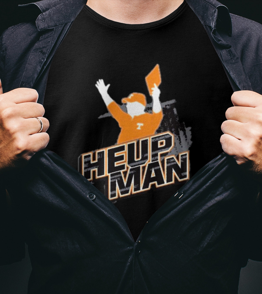 Heup Man Tennessee Volunteers Football Coach Gesture T-Shirt