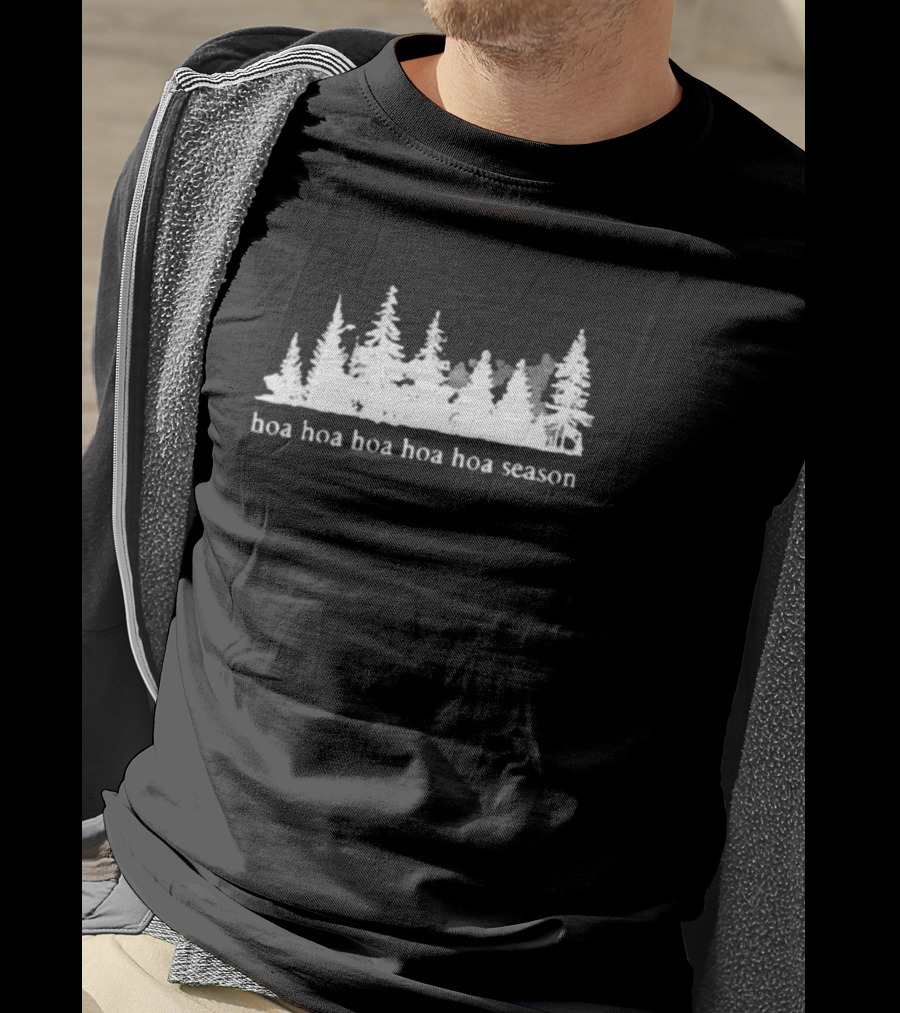 Hoa Hoa Hoa Hoa Hoa Season Twilight Forest Scene T-Shirt