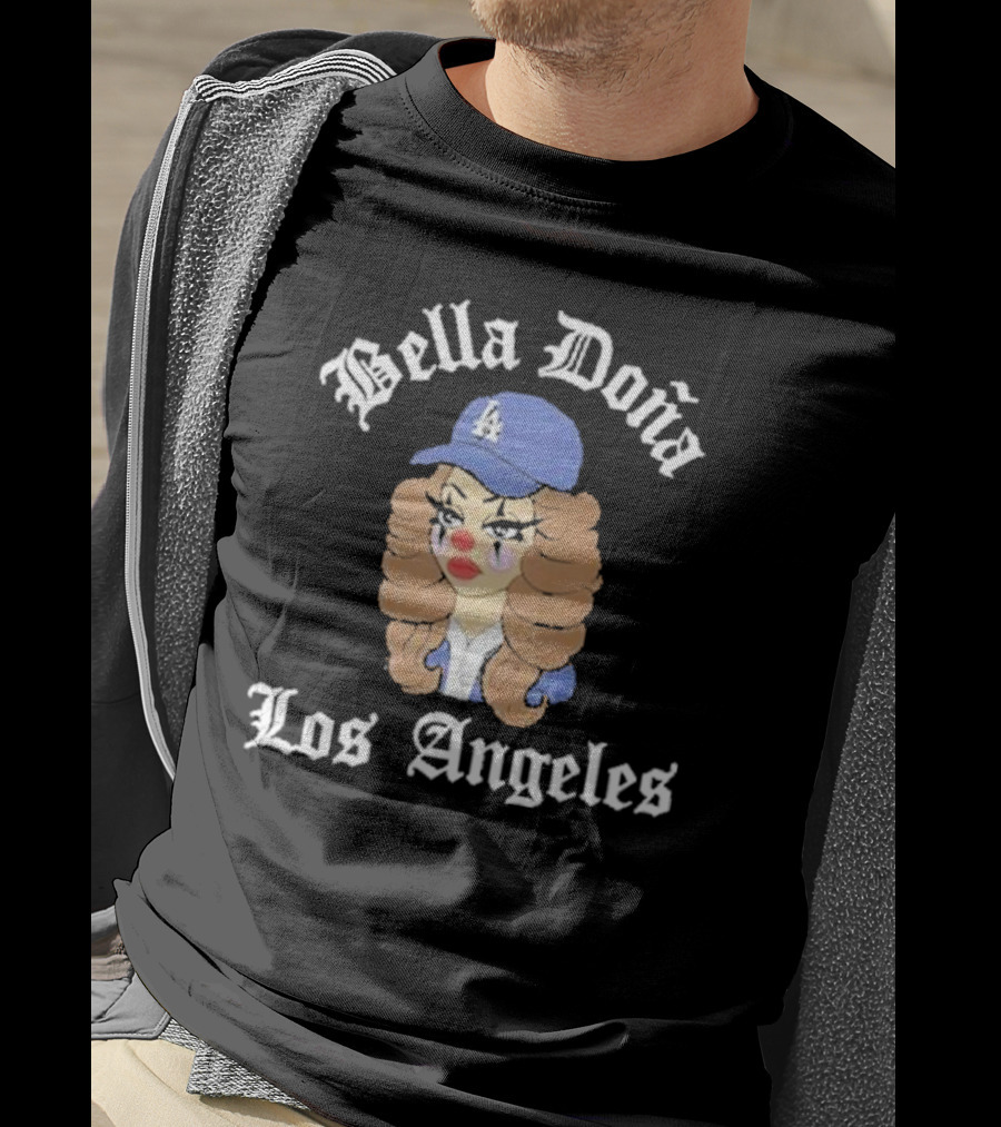 Bella Doña Los Angeles Dodgers Baseball T-Shirt