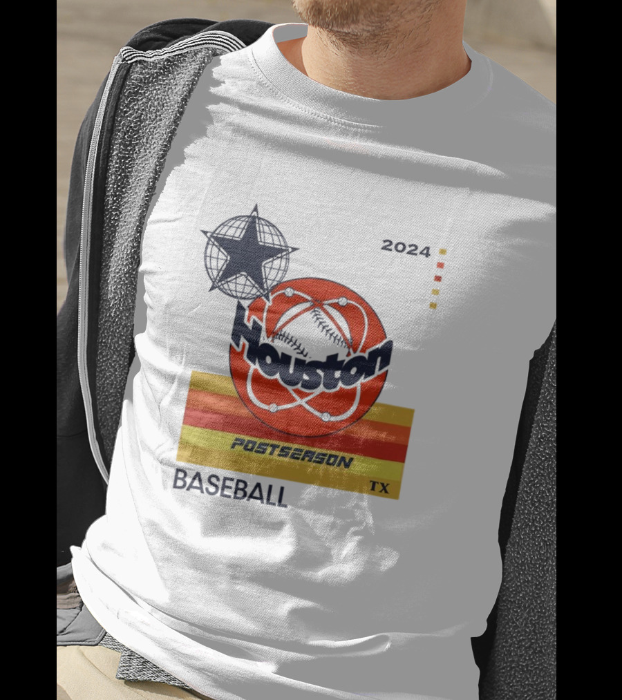 Houston TX Postseason Baseball October T-Shirt