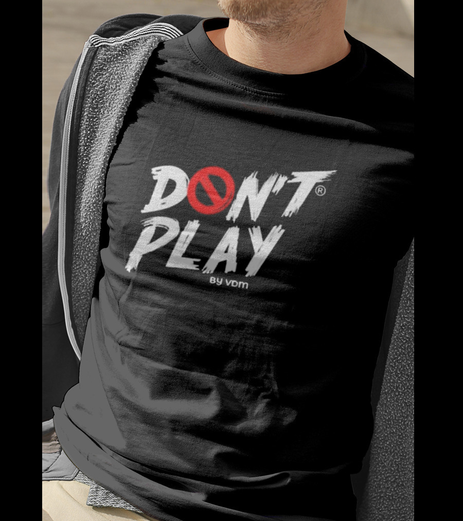 DON'T Symbol Red Circle Slash By VDM T-Shirt