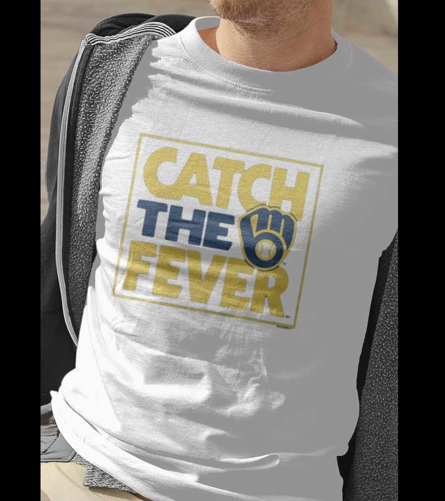 Catch The Fever MLB Milwaukee Brewers T-Shirt