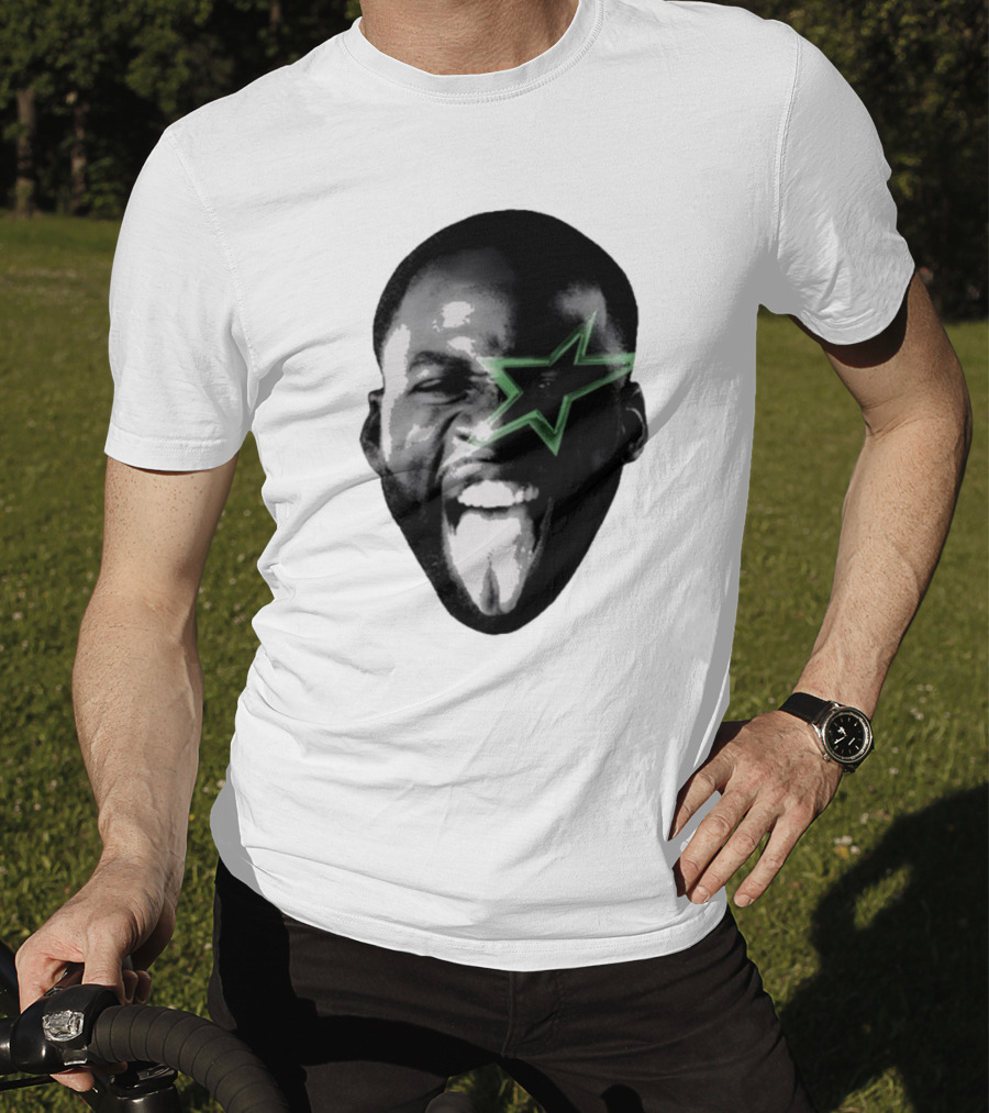 Money 23 Green Star Face T-Shirt