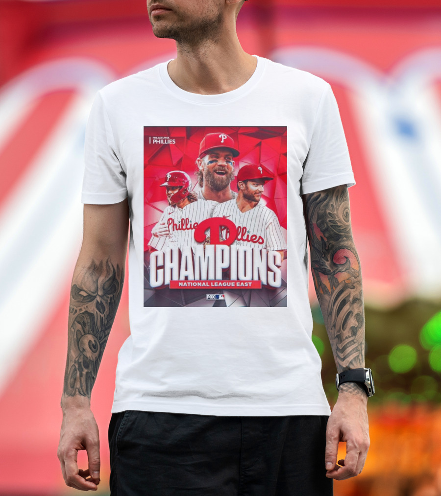 Philadelphia Phillies National League East Champions 2011 Fox MLB T-Shirt