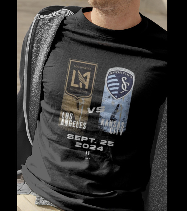 U.S. Open Cup Los Angeles Football Club Vs. Sporting Kansas City Sept 25 T-Shirt