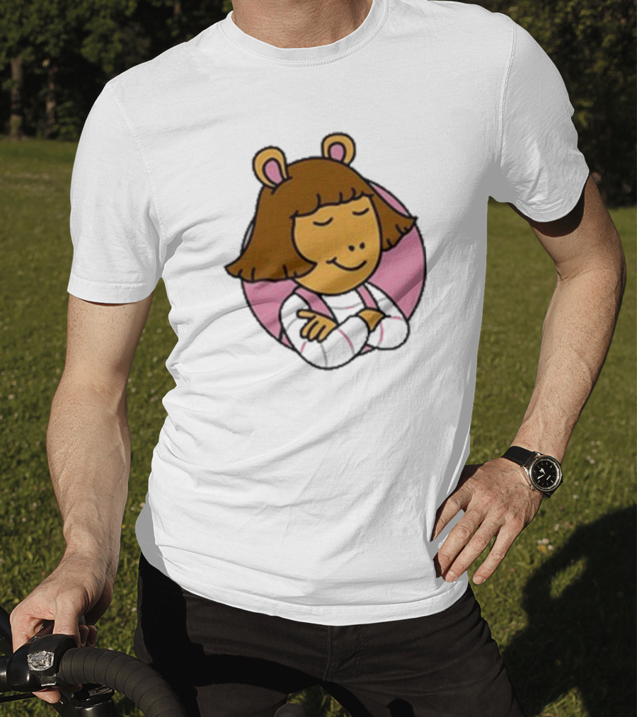 Arthur DW Cartoon Crossed Arms Confident Pose T-Shirt
