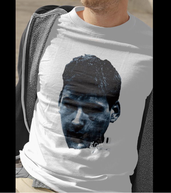 Kyle Filipowski Duke Blue Devils Signature Big Head Image T-Shirt