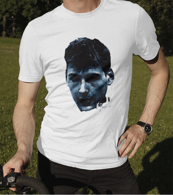 Kyle Filipowski Duke Blue Devils Signature Big Head Image T-Shirt