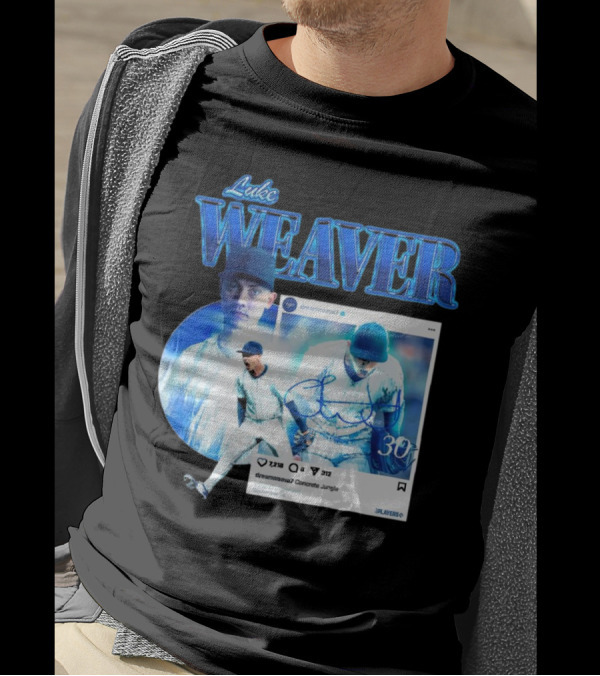 Luke Weaver Dream Weaver New York Concrete Jungle 30 Signature Playoffs T-Shirt