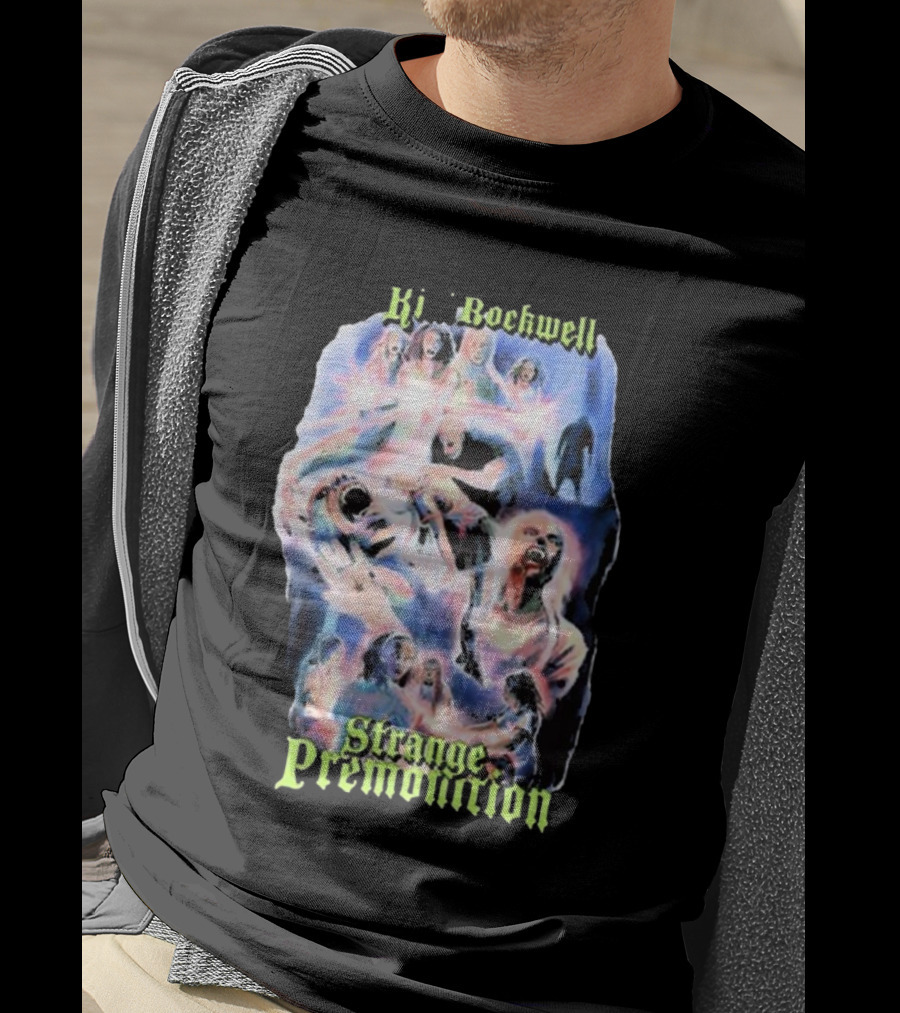 Ki Rockwell Strange Premonition 80s Movie Horror Psychedelic T-Shirt