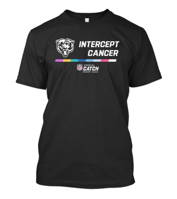 SMU Football Back Where We Belong Bears Intercept Cancer NFL Crucial Catch T-Shirt