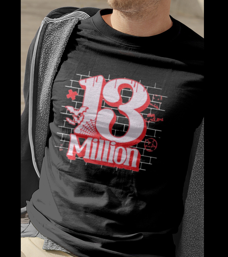 Xplr 13 Million Bat And Cobweb T-Shirt