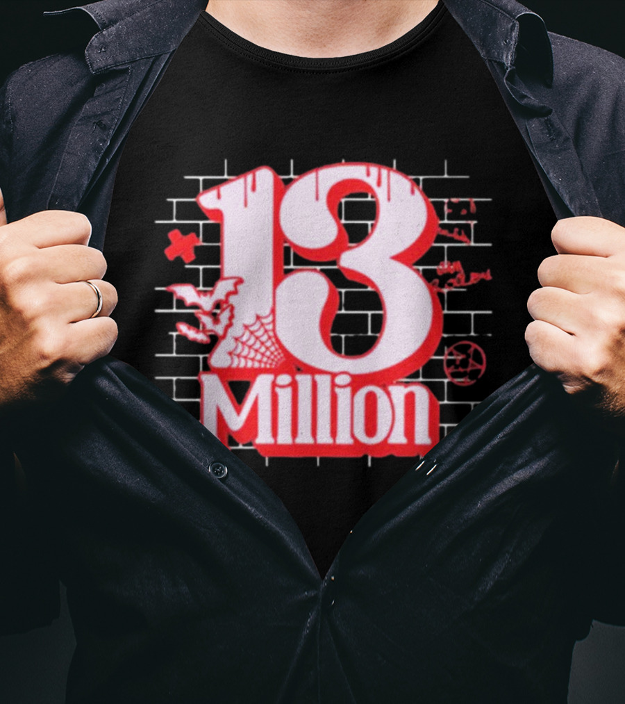 Xplr 13 Million Bat And Cobweb T-Shirt