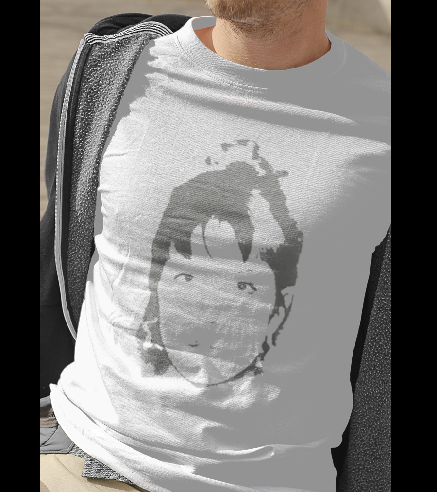 Halsey Y2k CD Bundle Monochrome Face Painting T-Shirt