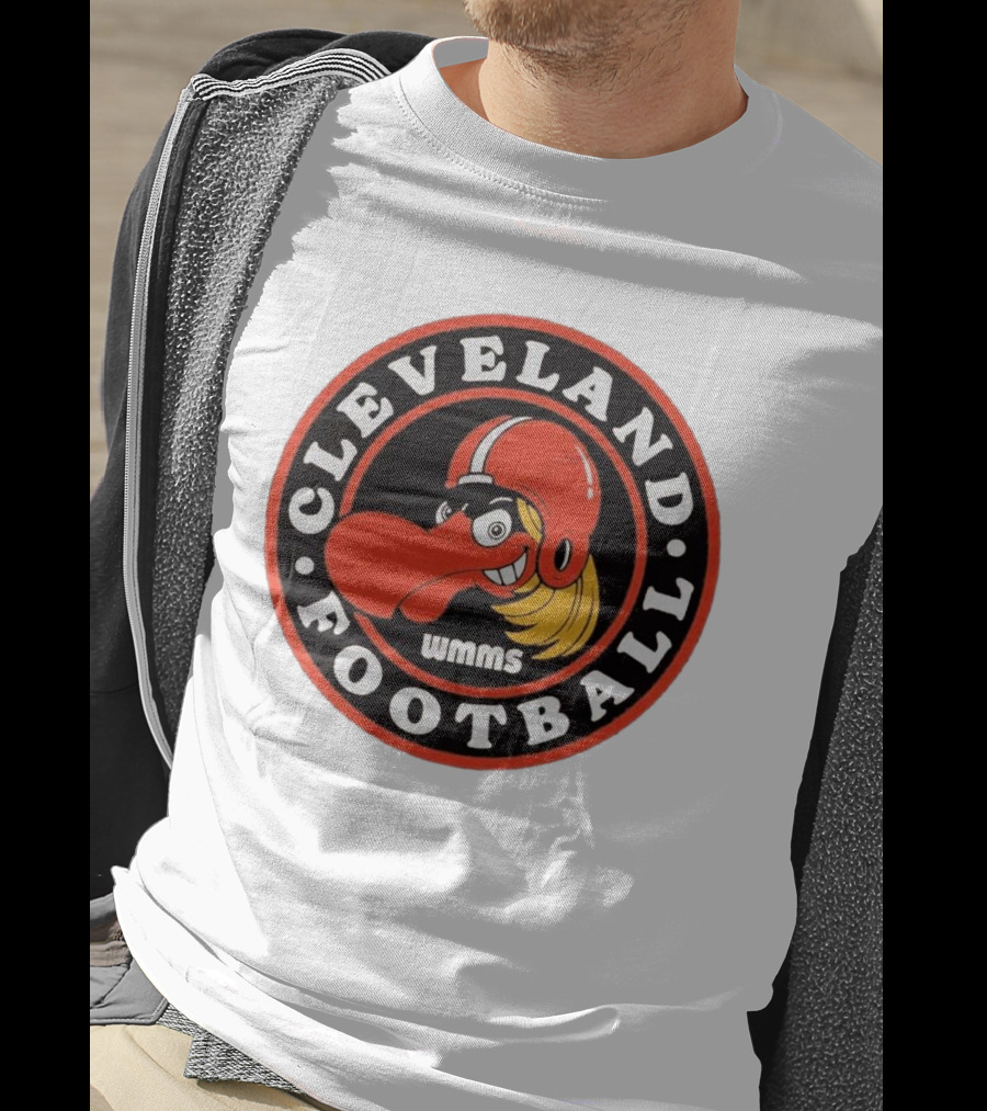 WMMS Cleveland Football 100.7 FM NFL Browns T-Shirt