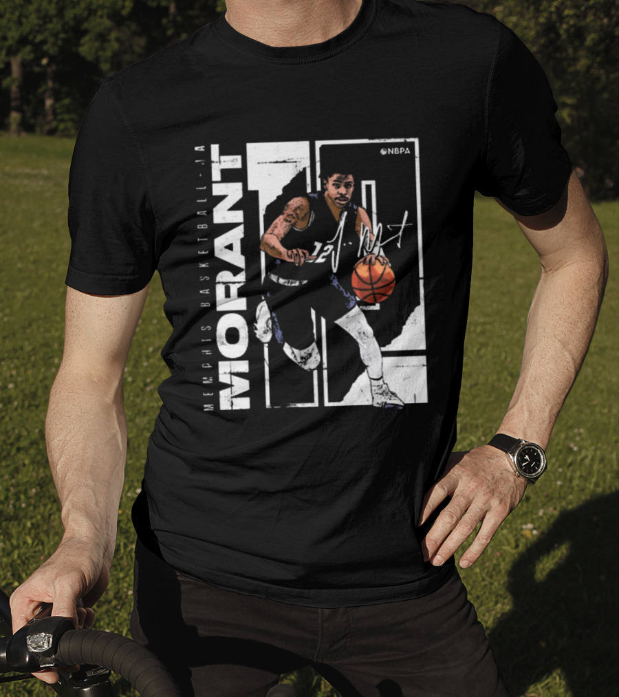 Ja Morant Memphis Basketball NBPA Signature Morant 12 T-Shirt