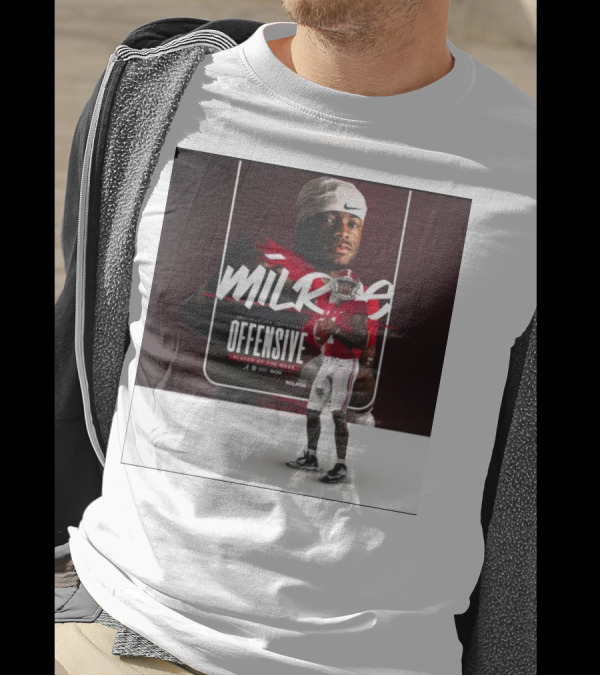 Jalen Milroe Southeastern Conference Offensive Player Of The Week Football Milroe Sportswear T-Shirt