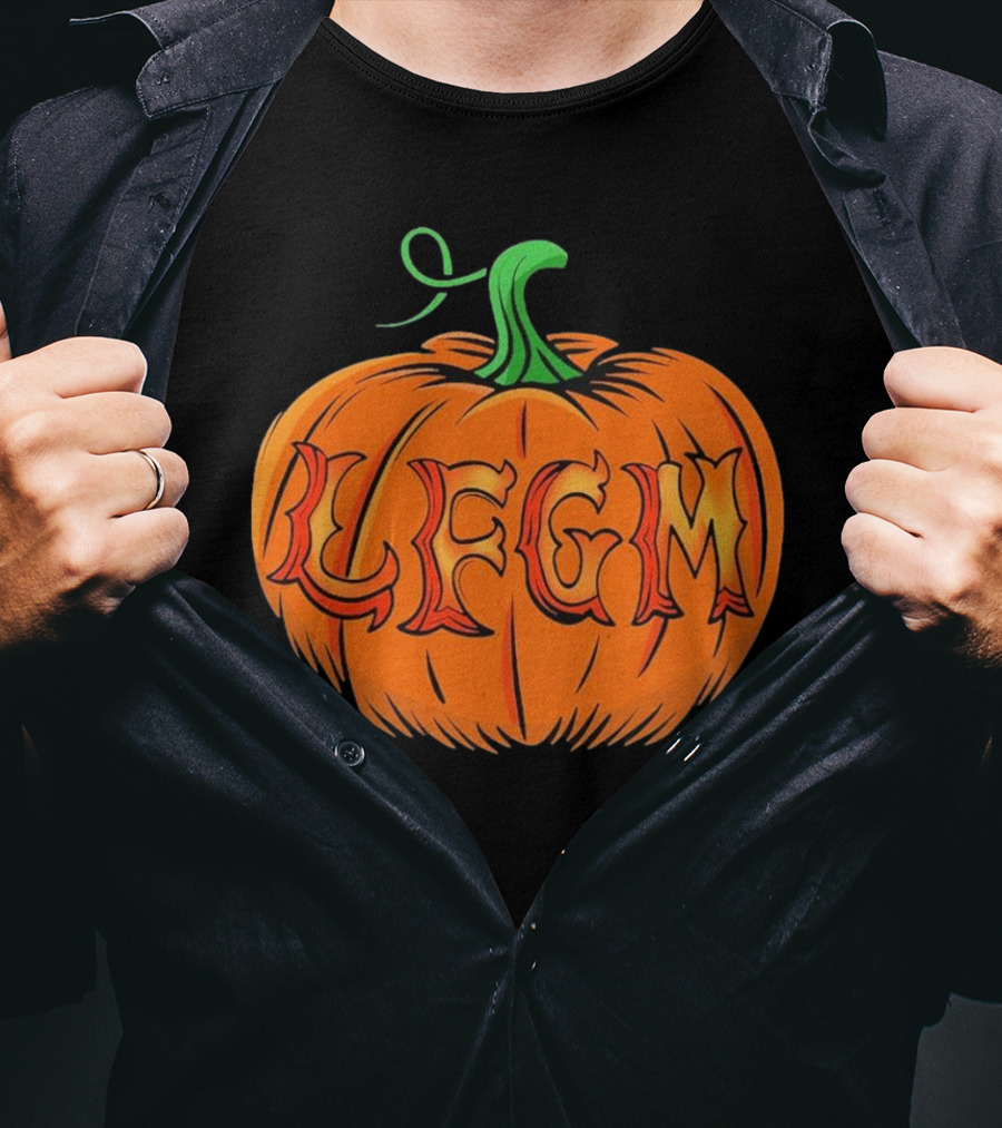 New York Mets LFGM Rally Gourd Pumpkin T-Shirt