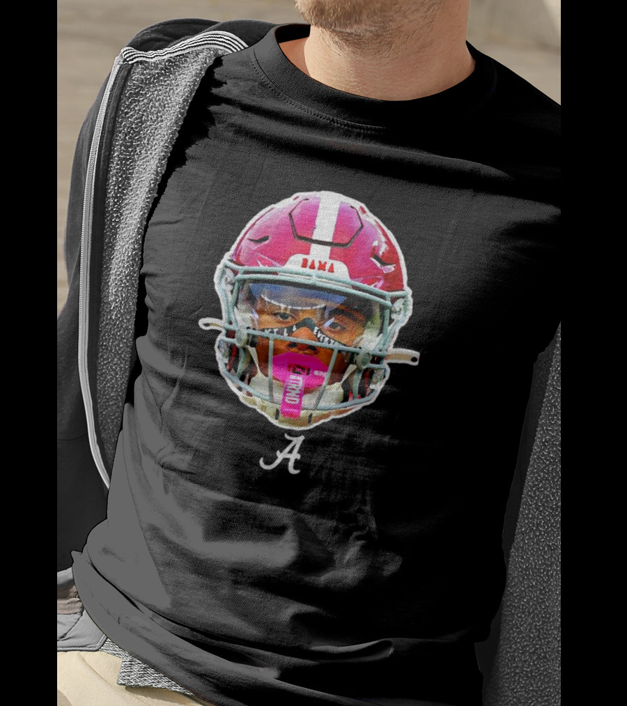 Ryan Williams Alabama Crimson Tide Bama Helmet A T-Shirt