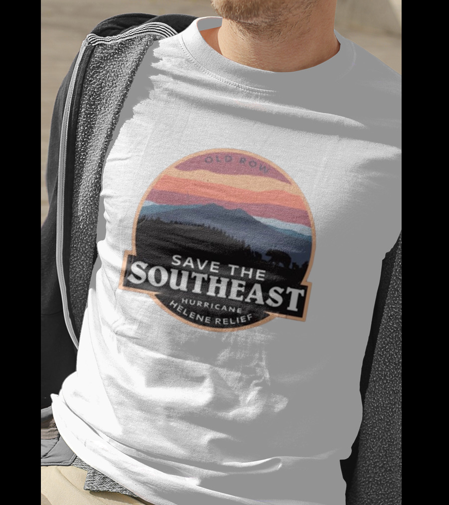 Old Row Save The Southeast Hurricane Helene Relief T-Shirt