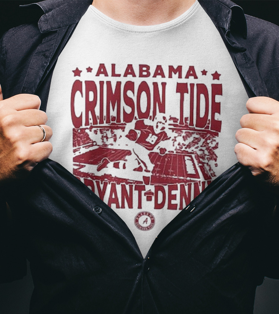 Alabama Crimson Tide Bryant Denny Stadium Vintage Football Gameday T-Shirt