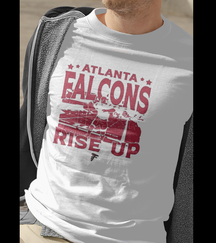Atlanta Falcons Rise Up Vintage Stadium Gameday T-Shirt